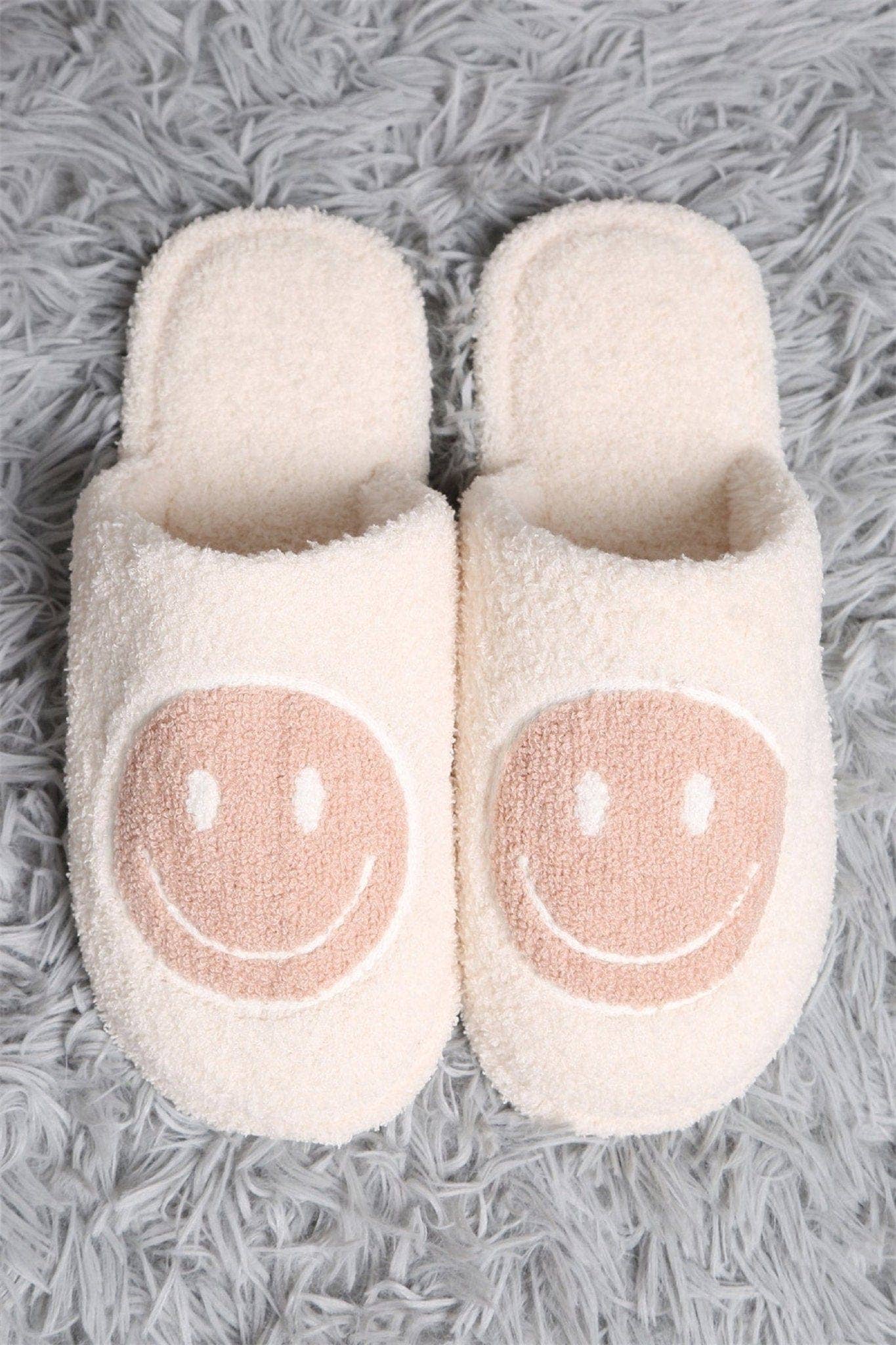 MiMi Wholesale - Wholesale Slippers - Women's - JCL4207 Super Lux Color Smiley Face Slippers1