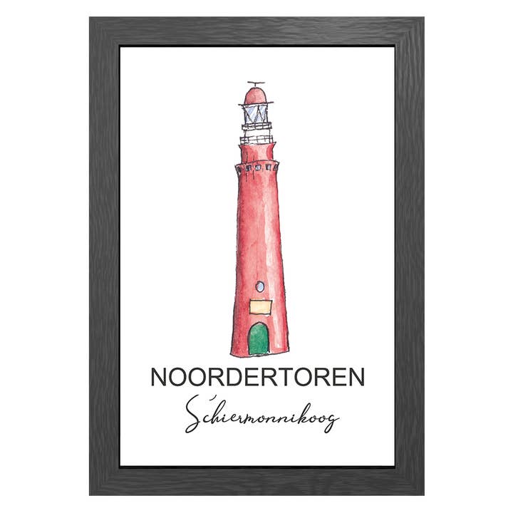 Cadre A3 Noordertoren Schiermonnikoog pour la vente par JOYIN