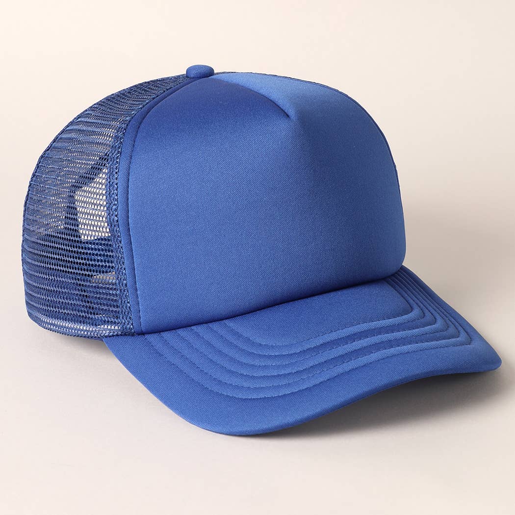 Fashion City - Wholesale Trucker Hat - Unisex - Custom Embroidery Foam Mesh Back Trucker Hat5