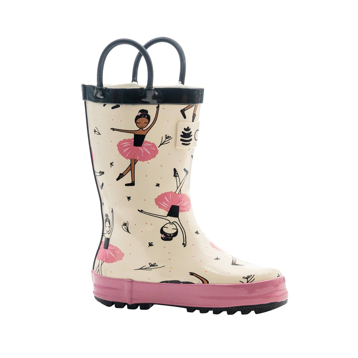 Oaki - Wholesale Rain Boots - Kids - Loop Handle Boots, Beautiful Ballerina1