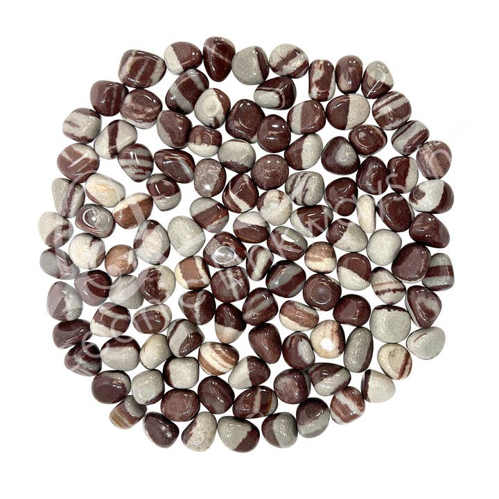 Oceanic Linkways Inc - Wholesale Spiritual Stone/Crystal - (KG)TUMBLED STONES - SHIVA LINGAM 20-30 MM