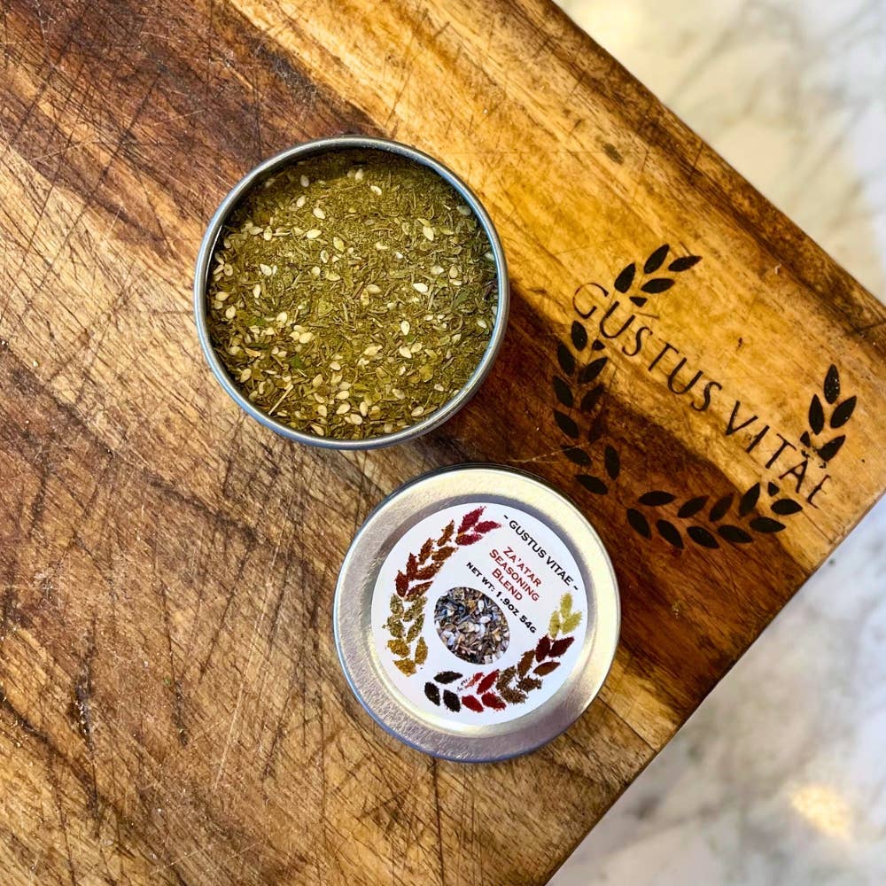 Gustus Vitae - Wholesale Dried Spice Mix - Taste of the Middle East: Za'atar Seasoning Blend2