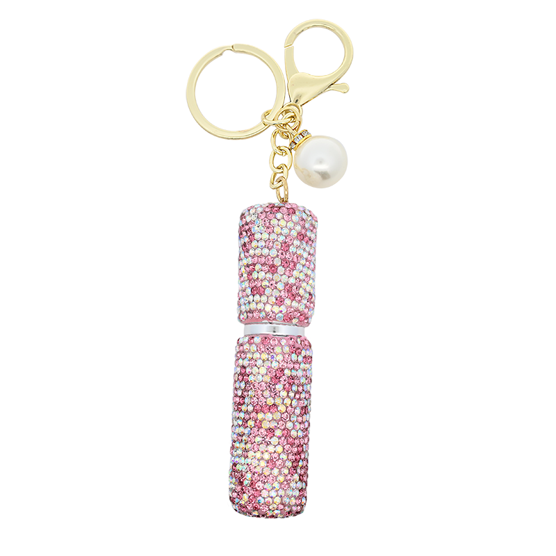 AMORINO SRL - Wholesale Purse/Bag Accessory - Women's - MINI PORTABLE PERFUME BOTTLE WITH RHINESTONE -OMQ24100A8266