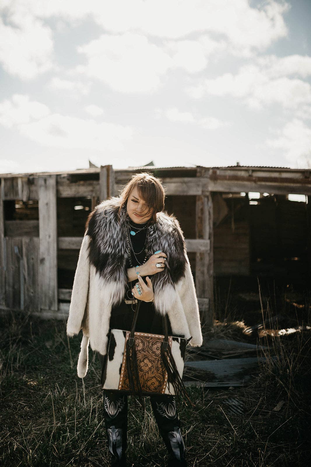 Haute Southern Hyde - Vente Tote bag – femme - Sac à main en cuir de vachette The Clementine2