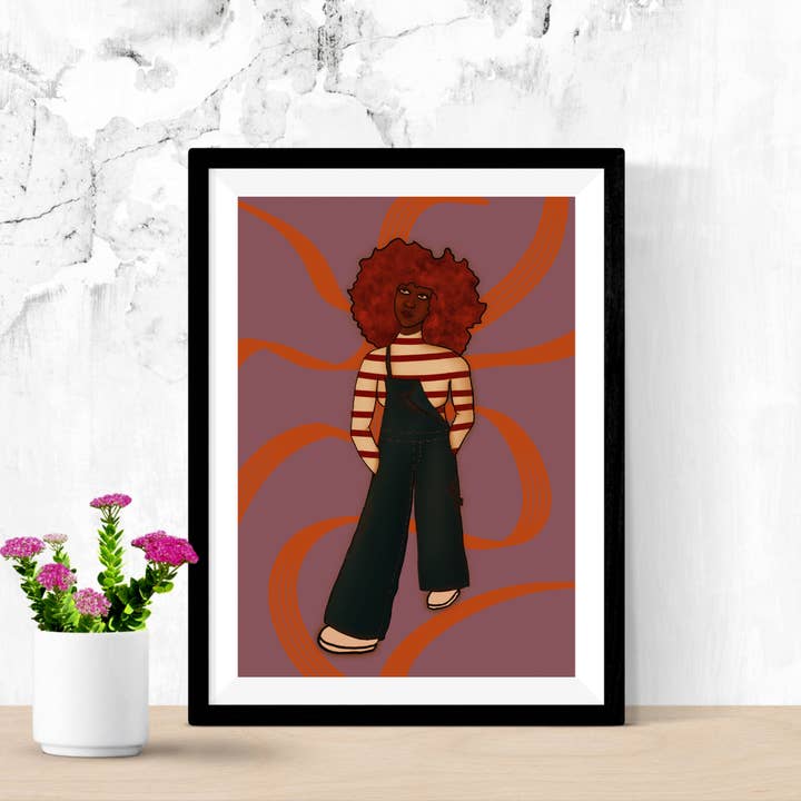 “Vibin n Thrivin” Art Print for wholesale by Canvas Clothings