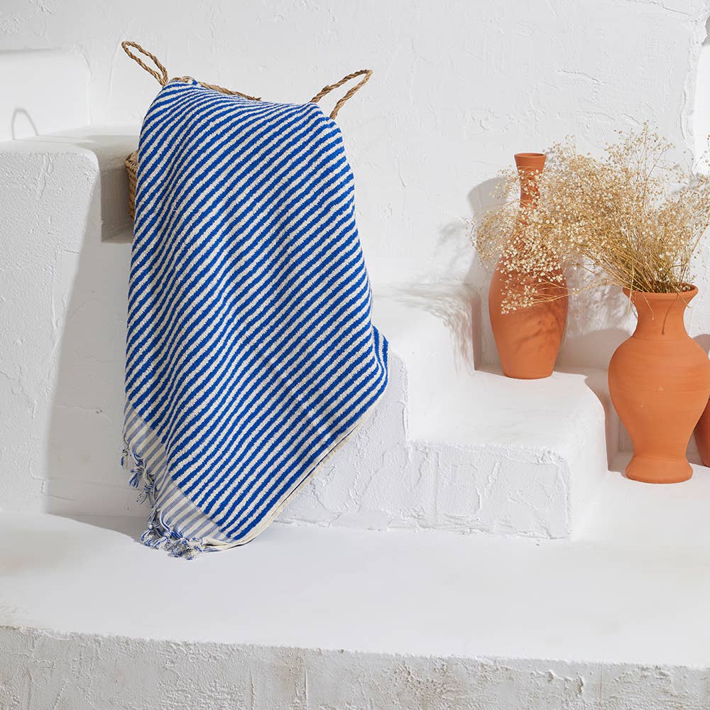 Kikoya - Wholesale Bath Towel - Stripe Handloom Bath Turkish Towels Vintage Bohemian Look5