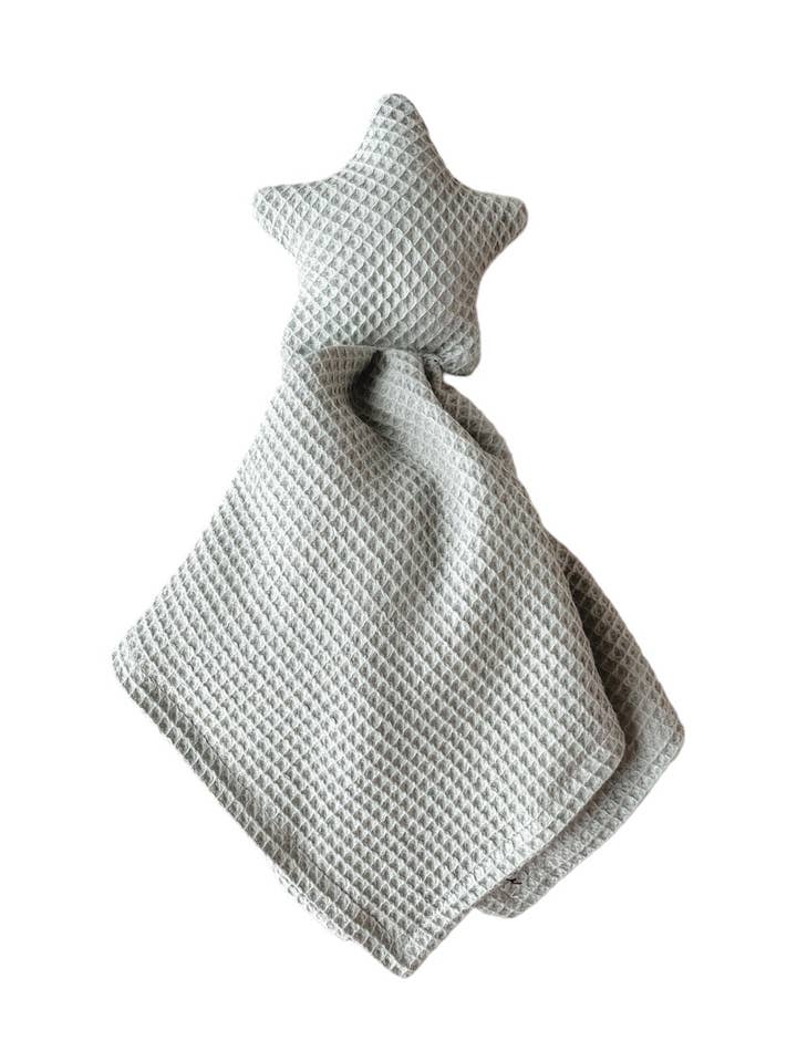 PETITE EvelinaApparel - Wholesale Security/Cuddle Blanket - Baby - Little star cuddle cloth / sage0