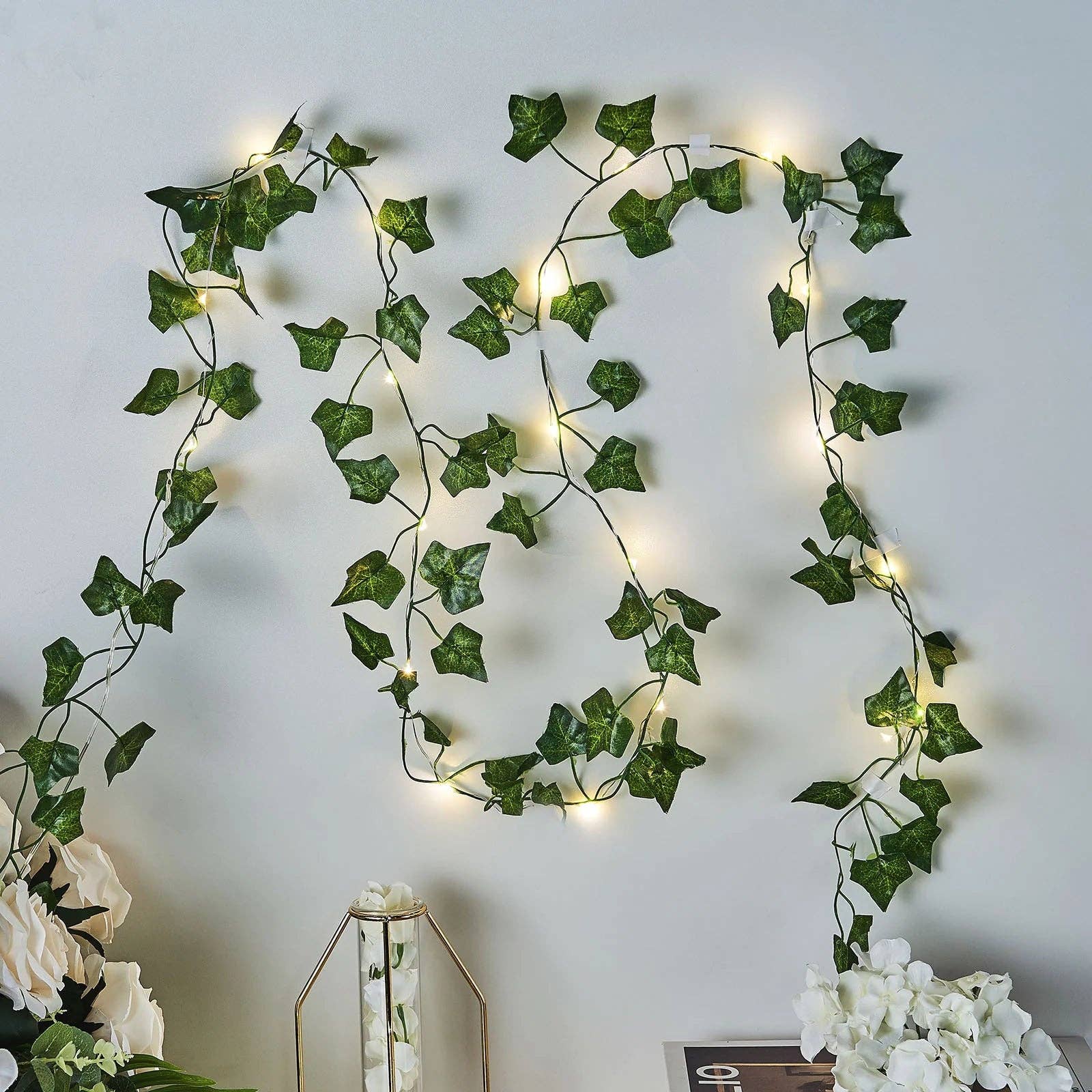 BRECK + FOX - Wholesale String Lights - Solar Ivy String Lights3