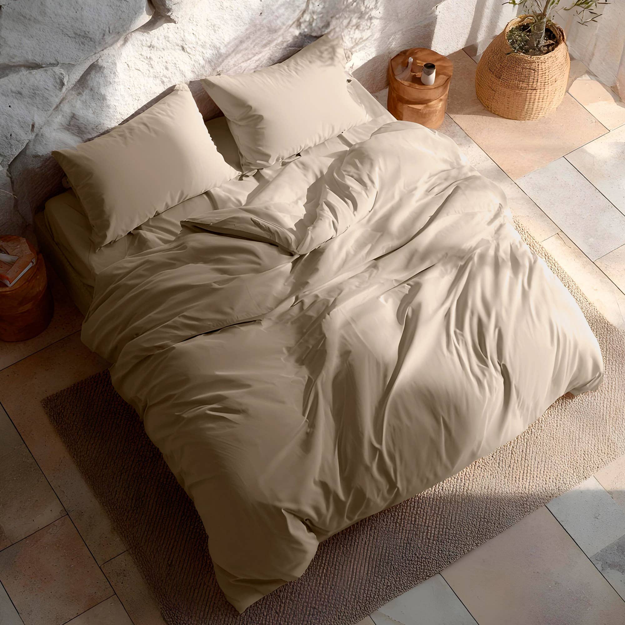 GAMUSI - Vente Housses de couette - Housse de couette 100 % coton, 144 fils, set 2/3 pièces31