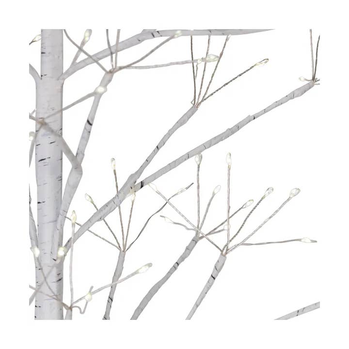 Kurt S. Adler, Inc. - Wholesale Christmas Decoration - 3 Foot Pre-Lit Warm White LED Birch Tree