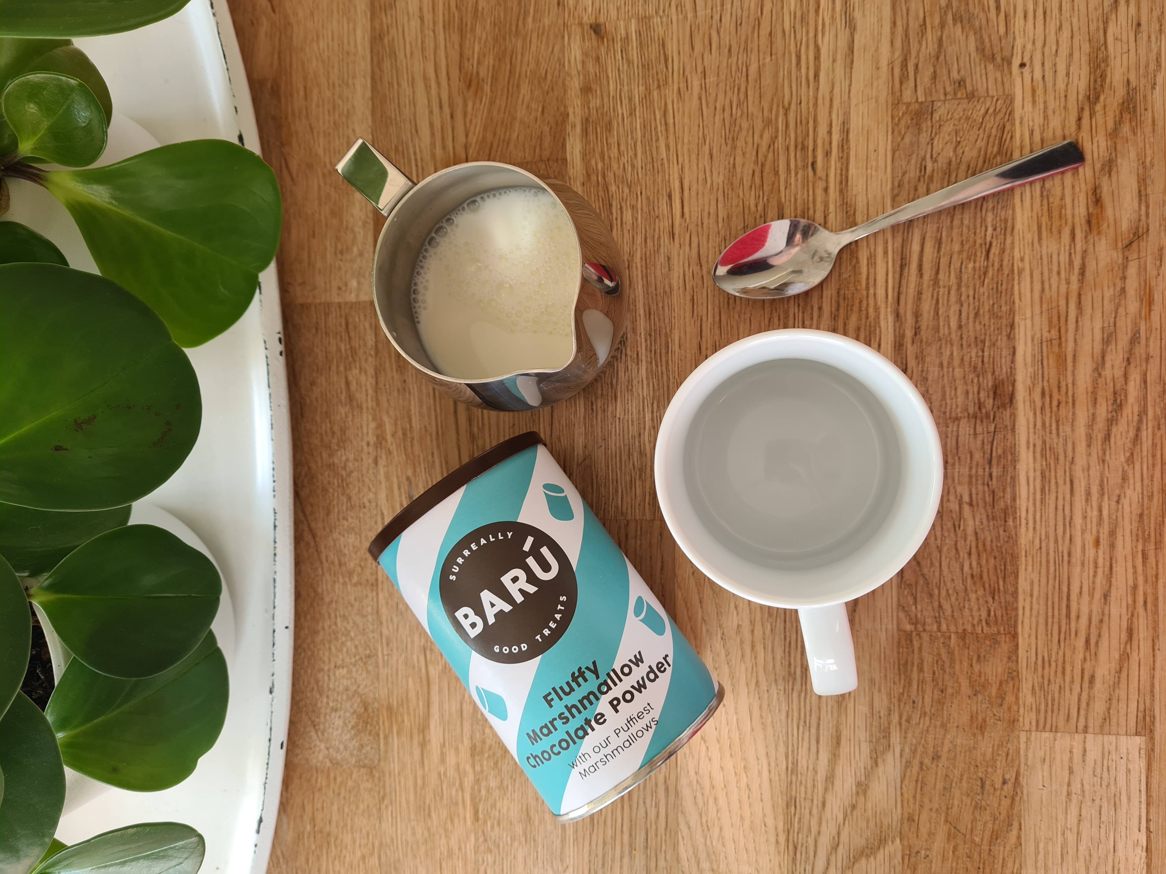 Belgium's Chocolate Source - Vente Préparations/kits pour chocolat chaud - Poudre à Boire Baru : Poudre de Chocolat à la Guimauve Moelleuse2