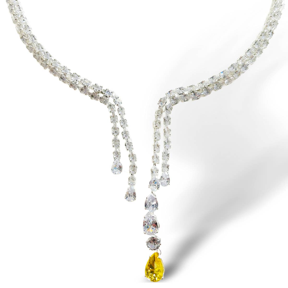 ÉCLAIRE – Colar pingente/pendente por atacado – COLAR PENDENTES YELLOW DIAMOND1