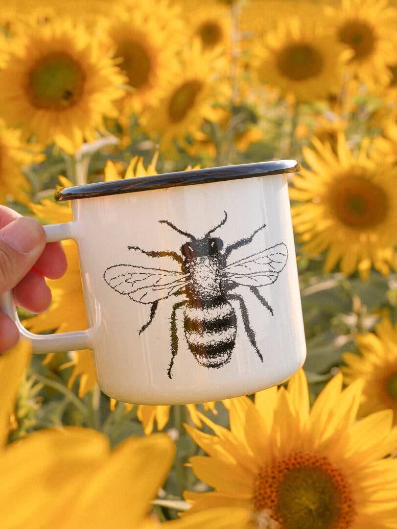 Hannibelle - Vendita all'ingrosso Tazza - Tazza smaltata con ape2