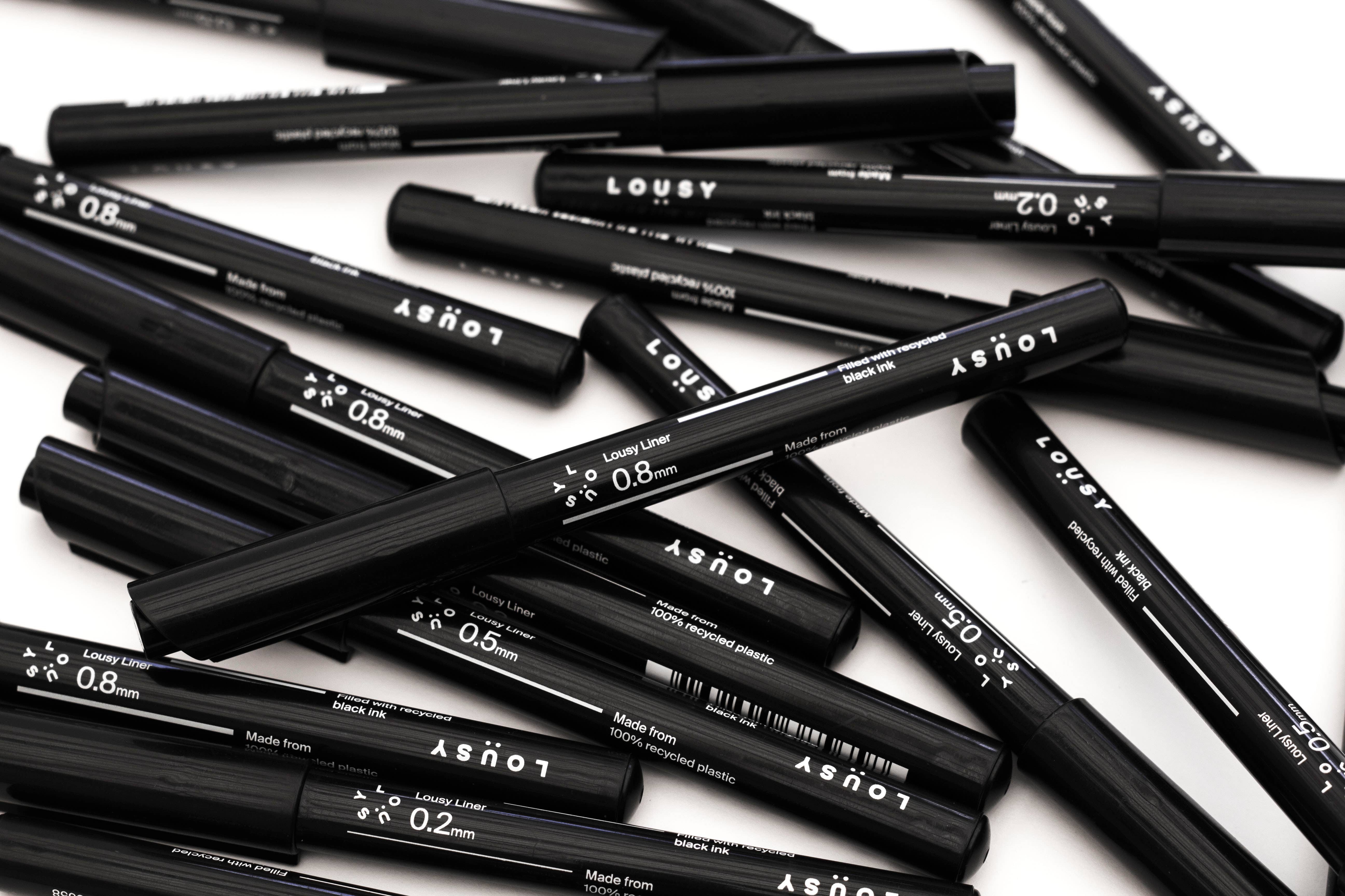 LOUSY - Vendita all'ingrosso Penne - Lousy Liner — Penne fineliner sostenibili5