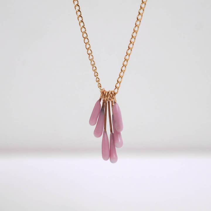 Thread Cluster Necklace for wholesale by Verre Modern