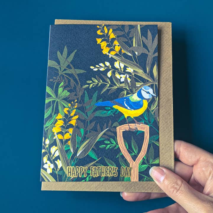 Gardener's Delight Fars dag-kort for engroshandel hos Katie Clement Illustration