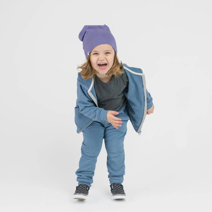mini mioche collective inc. - Wholesale Lounge Sweatpants/Joggers - Kids - Premium GOTS-Certified Organic Cozy Skinny Sweats