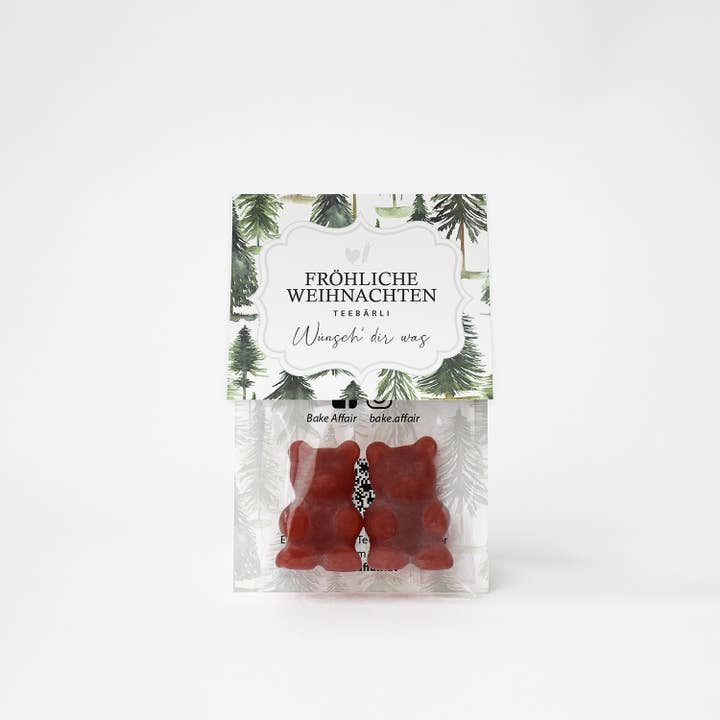 Bake Affair GmbH - Vendita all'ingrosso Tè sfusi - Orsetti da tè «Buon Natale»