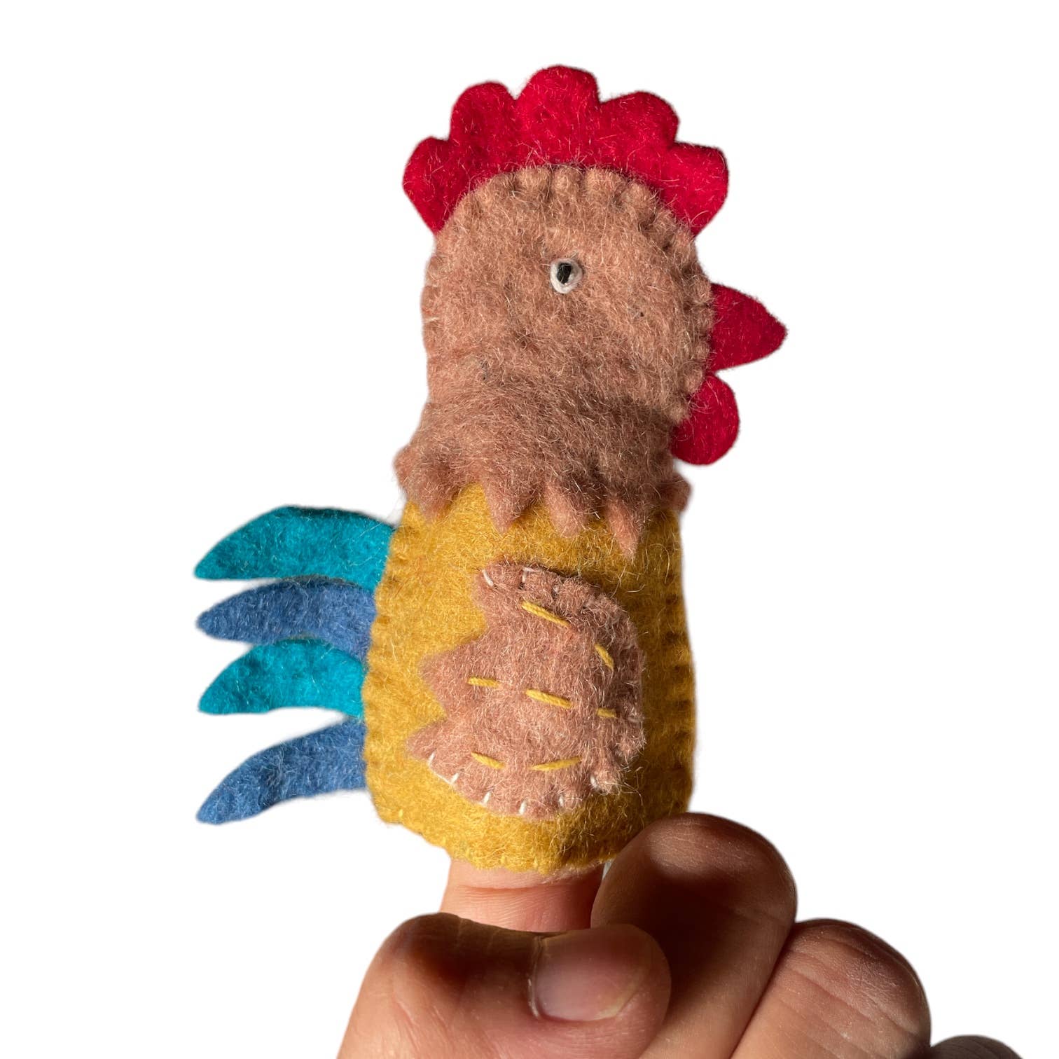 Tenzing Collections – Fantoche de dedo - Crianças e bebés por atacado – Marionetas de Dedo em Feltro Sortido23