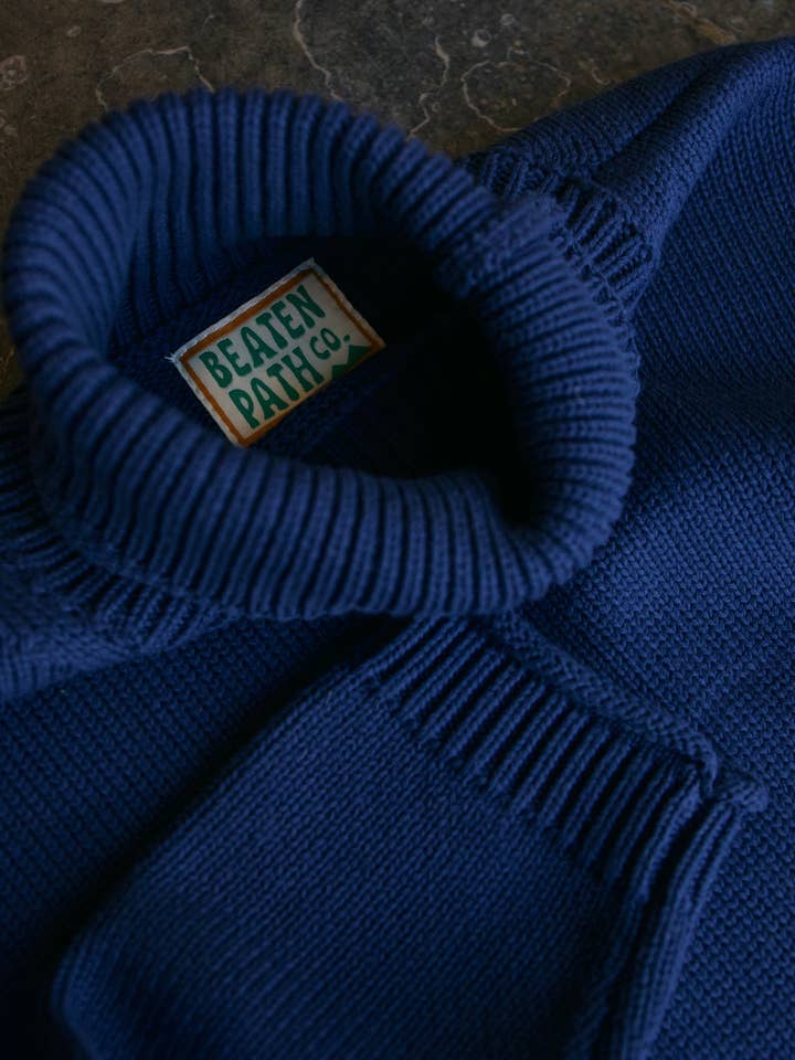 Beaten Path Co - Wholesale Knit Sweater - Women's - PORTLAND ORGANIC COTTON TURTLENECK SWEATER4