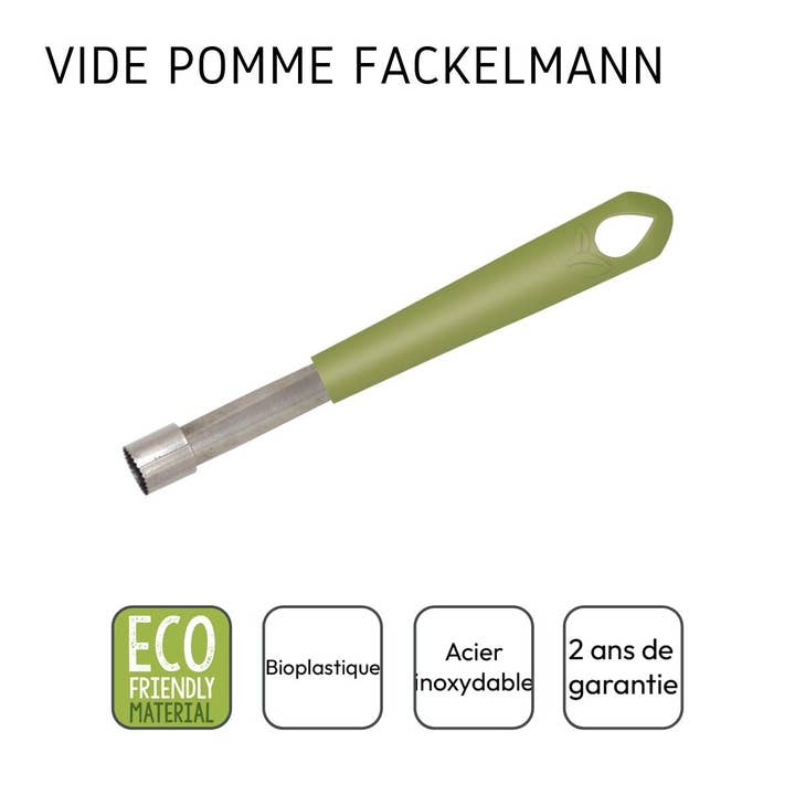 Zenker – wholesale Kitchen tool/gadget – Biobased plastic apple corer Fackelmann Zero Range3