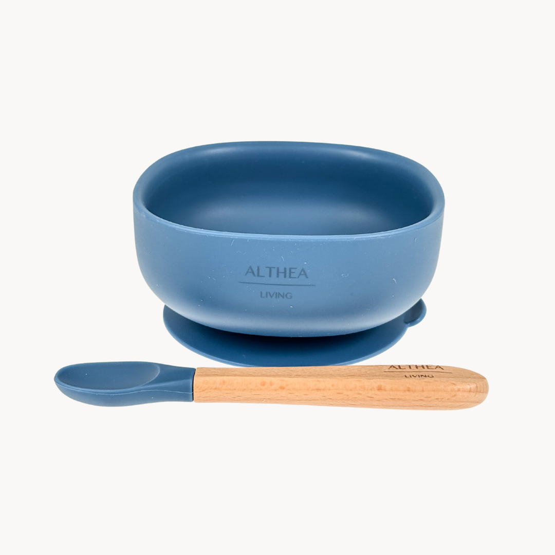 Althea Living - Vente Service à vaisselle - Vaisselle bébé en silicone biologique - 4 pièces8
