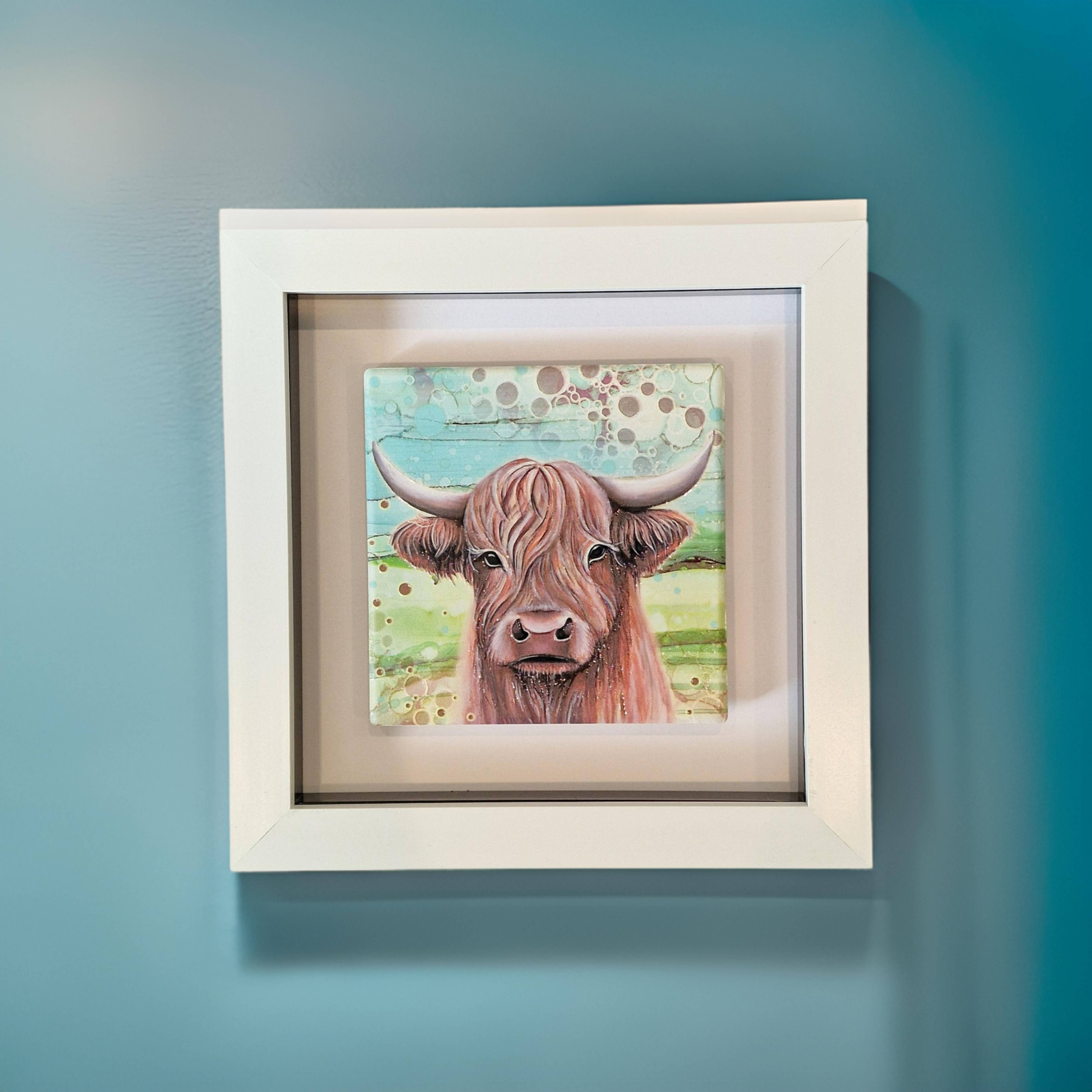 By Jo Crafts – wholesale Art print – 04-SP Highland Cow Small Picture 8