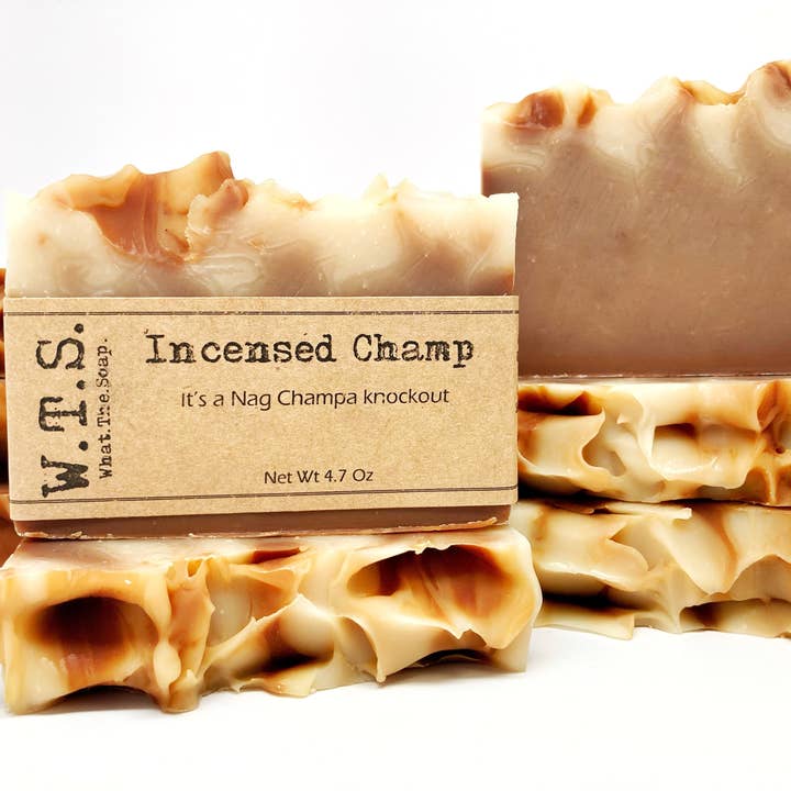 What.The.Soap - Wholesale Bar Soap - Incensed Champ (Nag Champa)