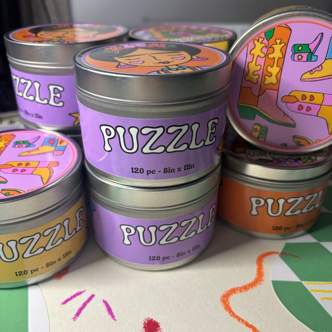 Get Stoked – Großhandel Puzzle - Erwachsene – Cowboystiefel-Puzzle, 120 Stück3