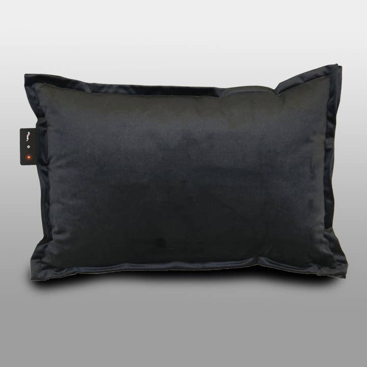 Cuscino riscaldato Velvet - Nero per la vendita all'ingrosso da parte di Sit & Heat