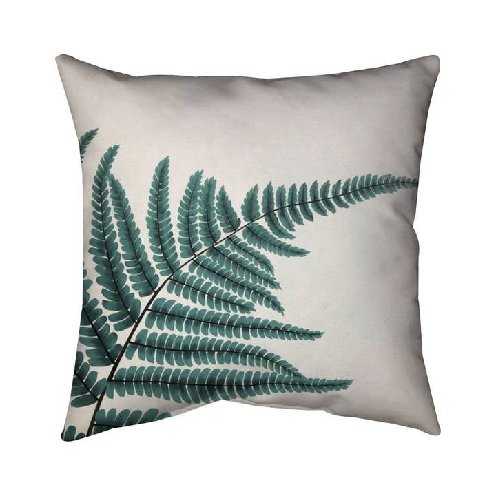 Exotic Fern Botanical Pillow - Enhance Your Bedroom Decor for wholesale by BEGIN HOME DECOR