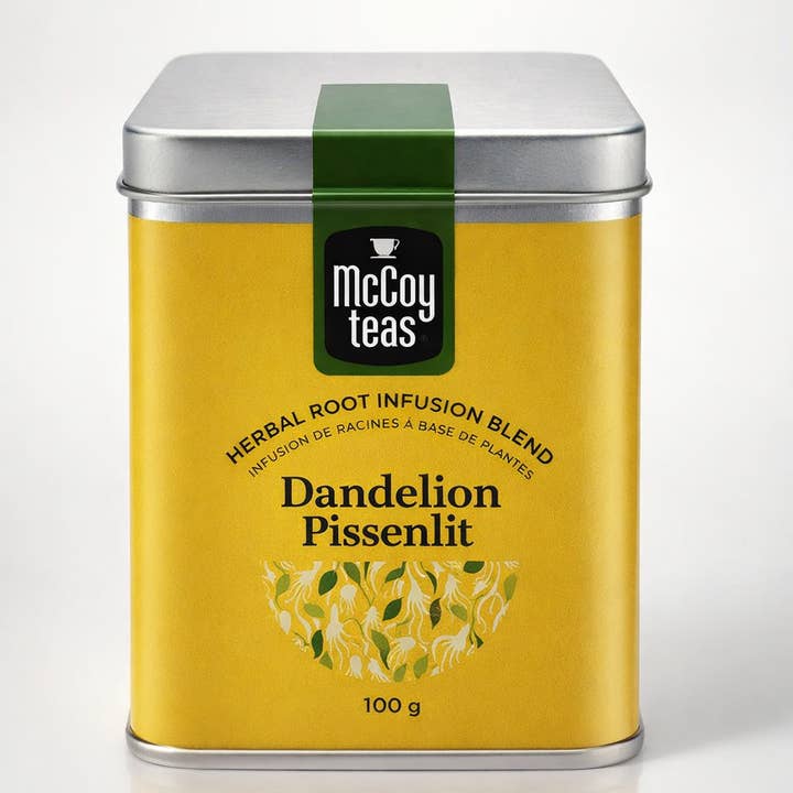 Thé de Racine de Pissenlit 100 G pour la vente par Mccoy Teas Canada