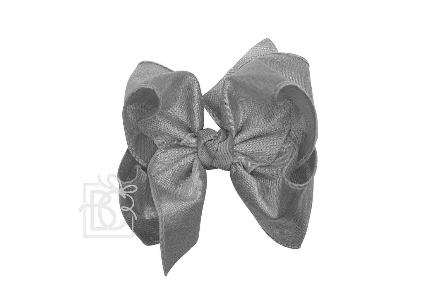 Beyond Creations, LLC - Wholesale Hair Bow - Kids - SILK BOW ON CLIP29