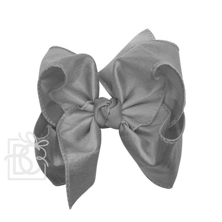 Beyond Creations, LLC - Wholesale Hair Bow - Kids - SILK BOW ON CLIP29