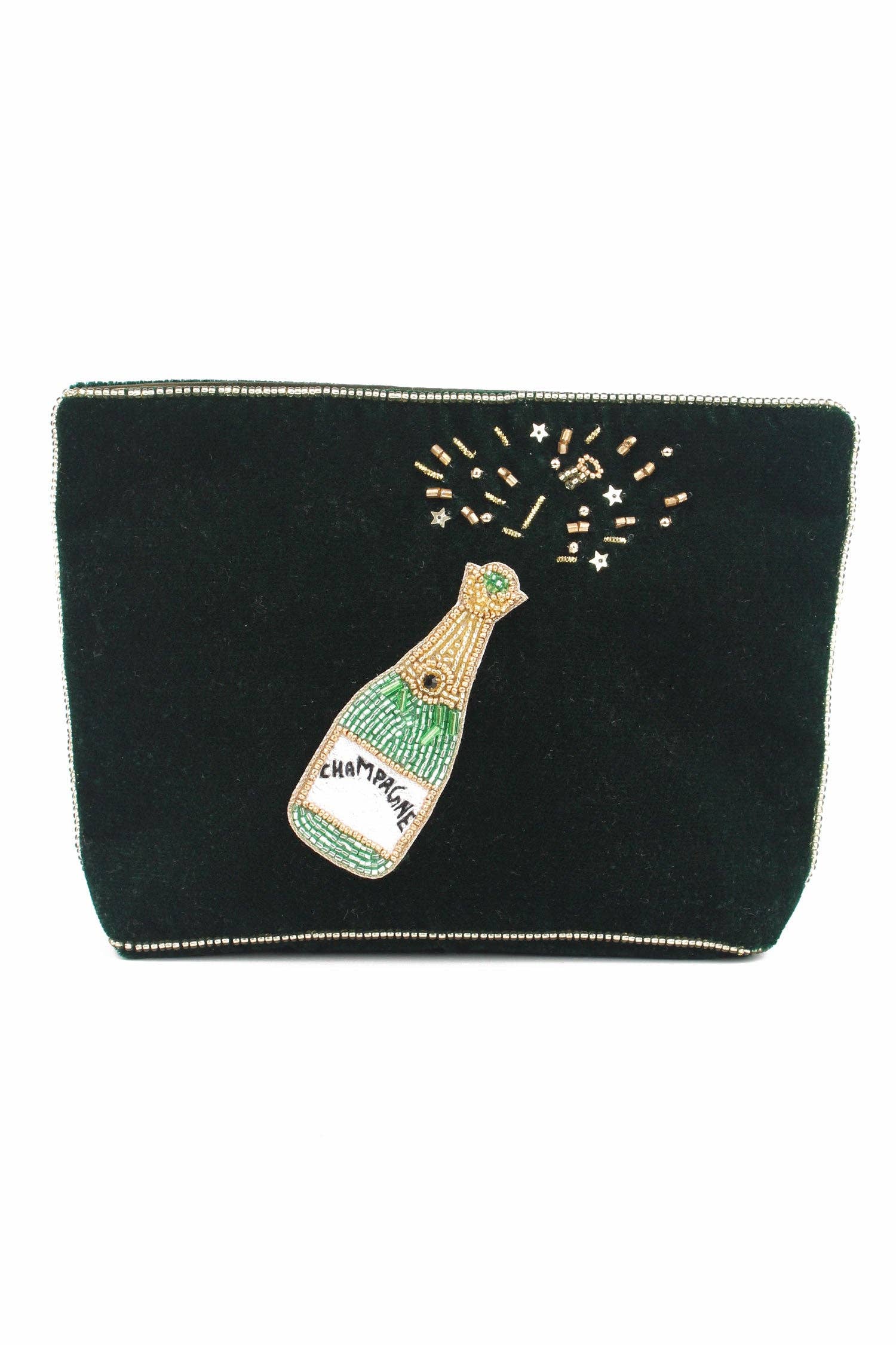 My Doris – wholesale Coin purse – Women’s – GREEN CHAMPAGNE MEDIUM POUCH