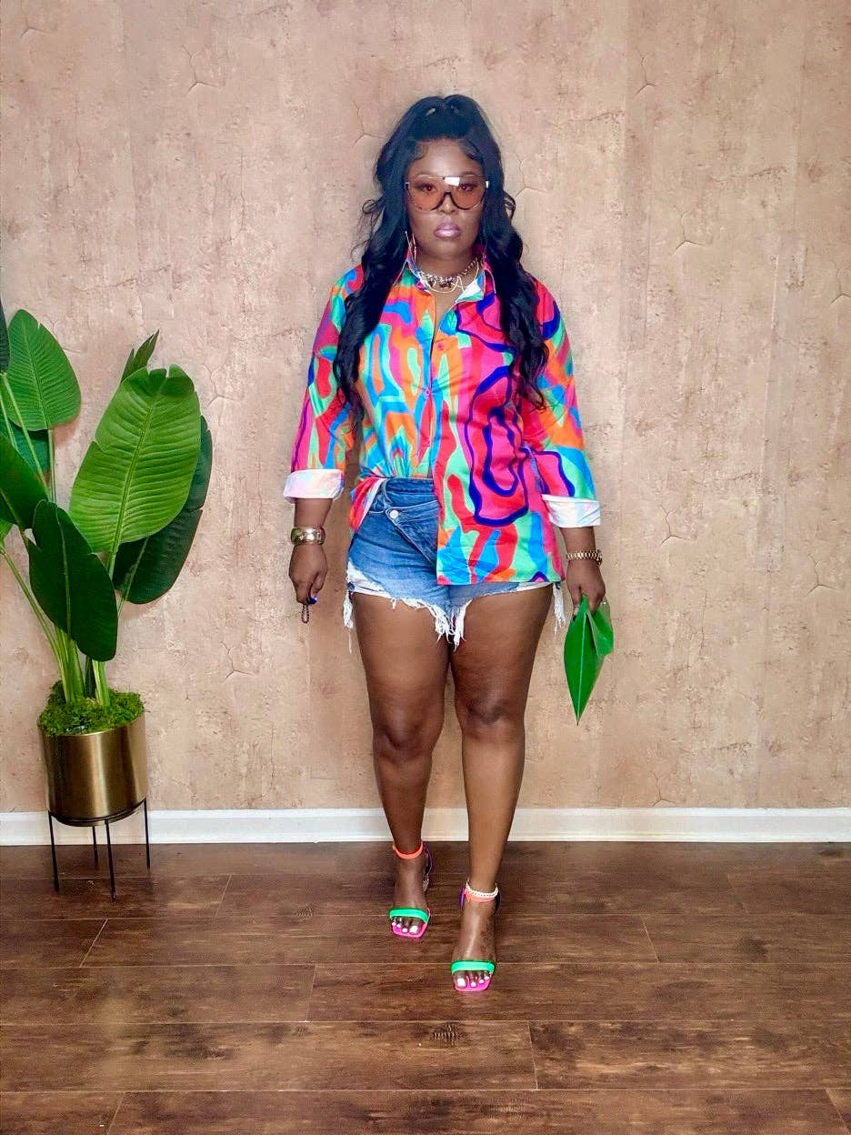 Multi FUN GIRL Top for wholesale on Faire8