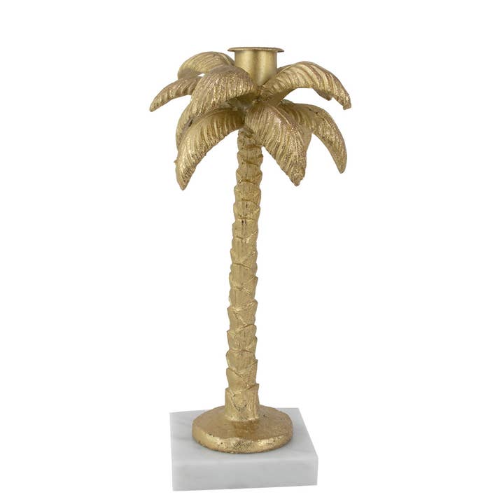 Palm Tree Candle Holder for wholesale by Lillian Home