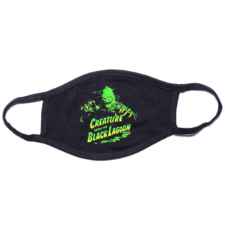 Green Creature Face Mask for wholesale by Rock Rebel Shop