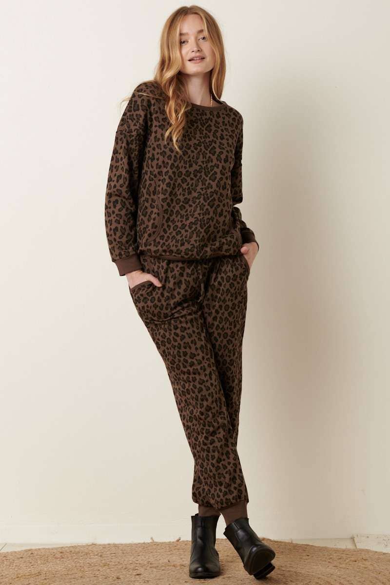 mittoshop – Sweatshirt - Mulher por atacado – Blusão Pulôver de Moletom com Estampa de Onça9