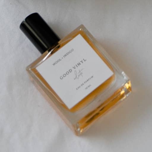 Good Vinyl Eau de Parfum for wholesale by Wool & Indigo