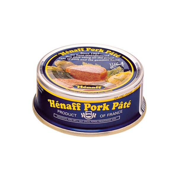 France At Home - Wholesale Tapenade - Henaff Pork Pate 80g