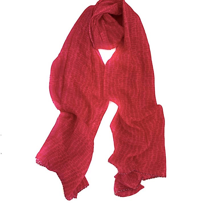 Marigold Row - Wholesale Scarf - Women's - 2483 wool silk stole 1