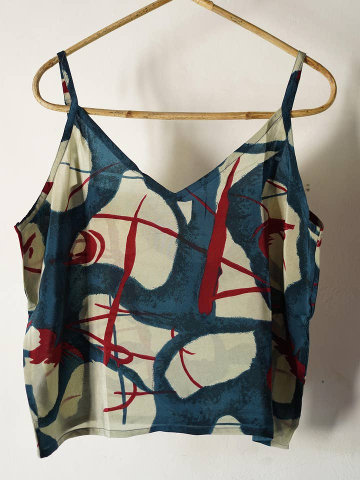Annahmol - Wholesale Camisole - Women's - Vintage Silk Zero-Waste Cami70