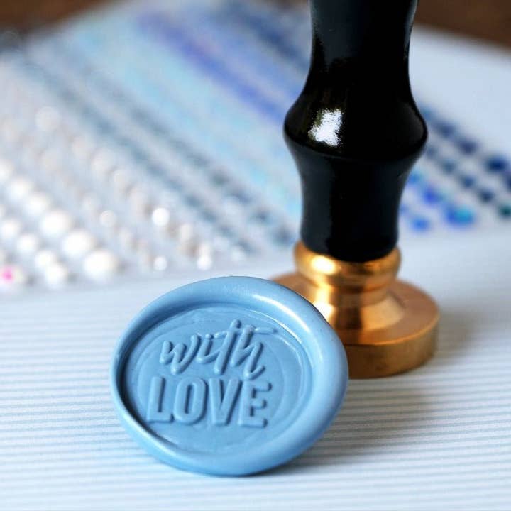 With Love - Wax Stamper for wholesale by Honey Bee Stamps