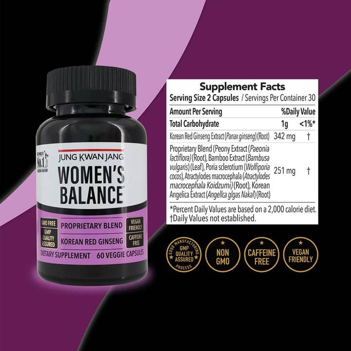 LAOM - Wholesale Oral supplement/vitamin - Women's Balance + Stamina Boost + Vital Tonic Support4