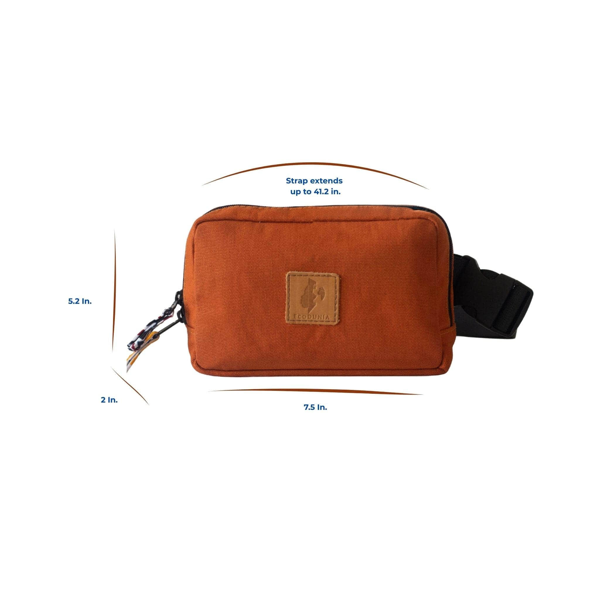 Ecodunia - Wholesale Belt Bag - Unisex - Canvas Crossbody Belt Bag Pouch, The Everywhere Belt Bag 1L2