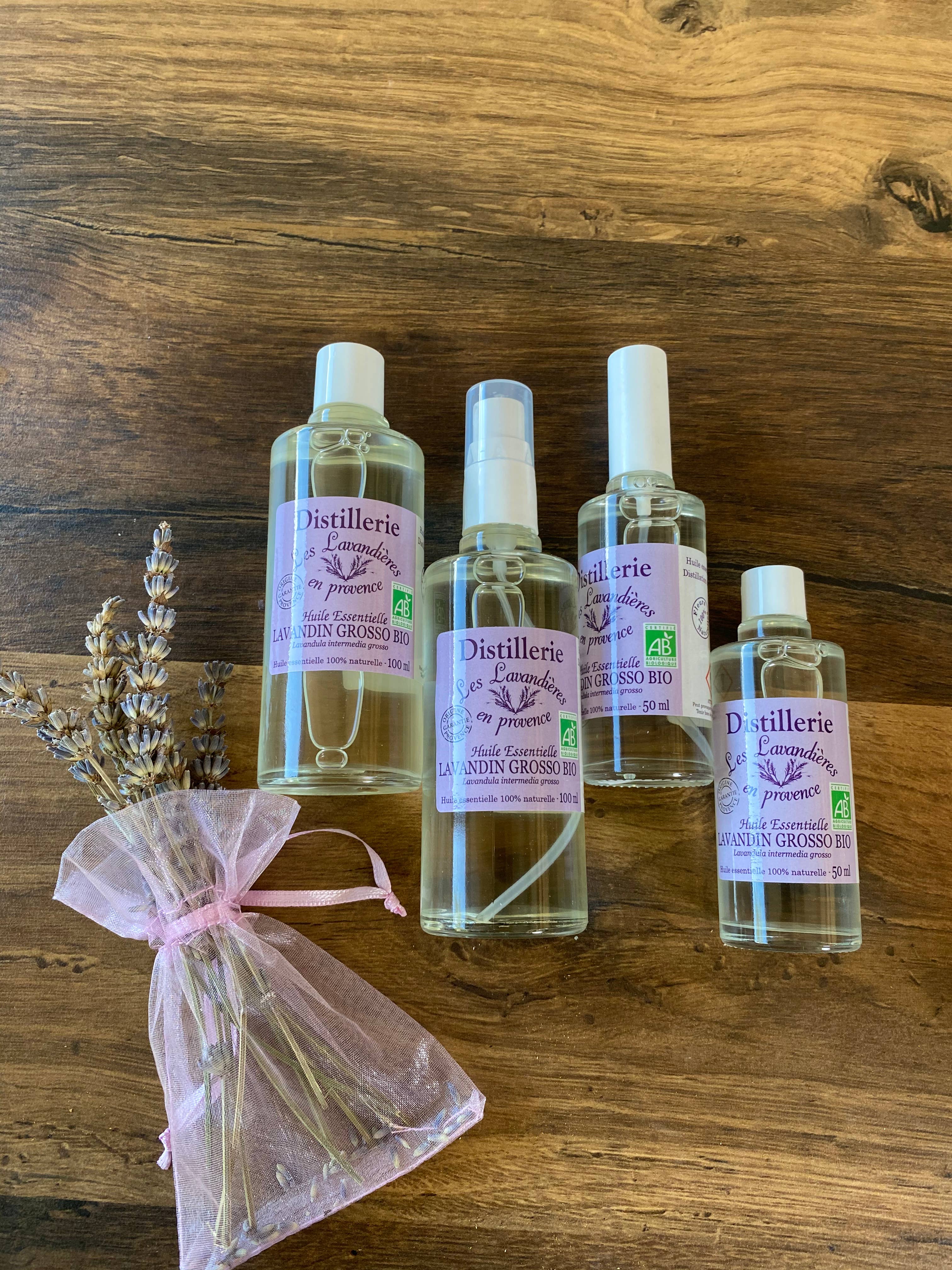 Nicolosi Créations – Óleo essencial por atacado – Óleo Essencial Orgânico de Lavandin Grosso