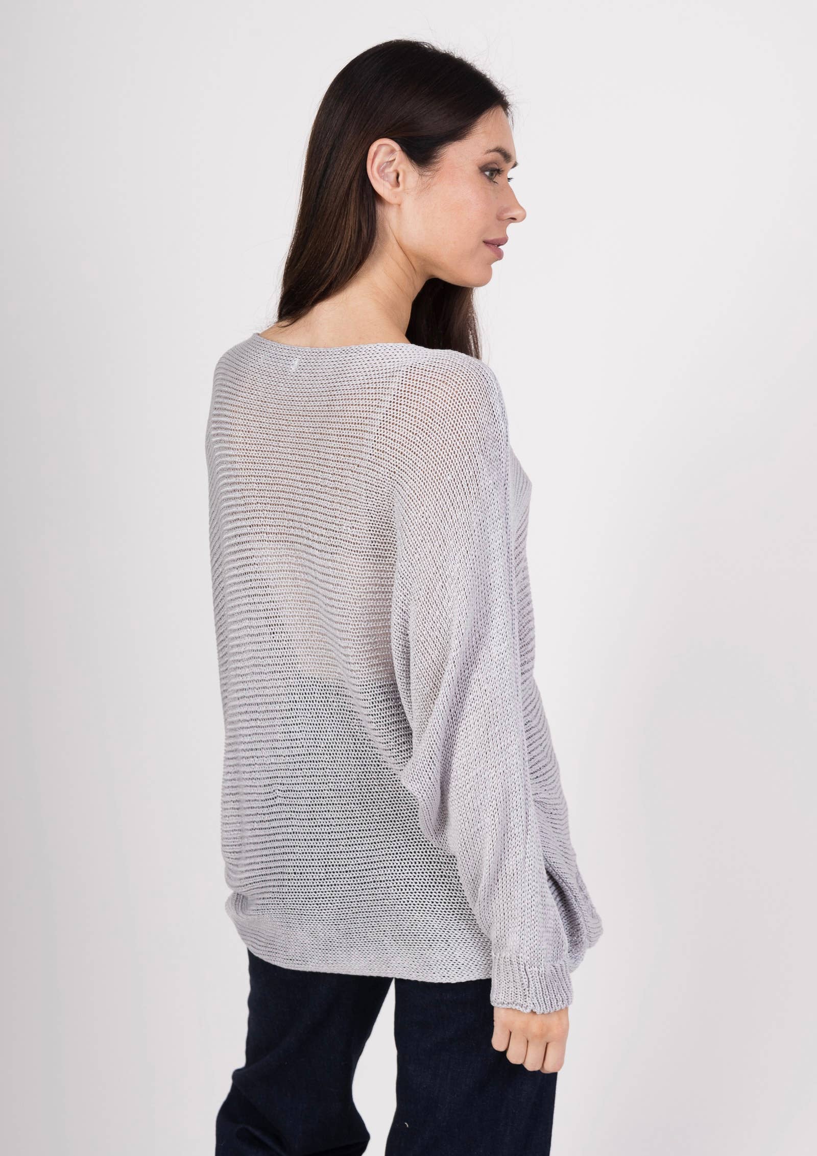 LINEN & COTTON HOUSE – wholesale Stickad topp - Dam – 6461 100 % bomull, one size, US 12-16, UK 8-12, EU 40-447