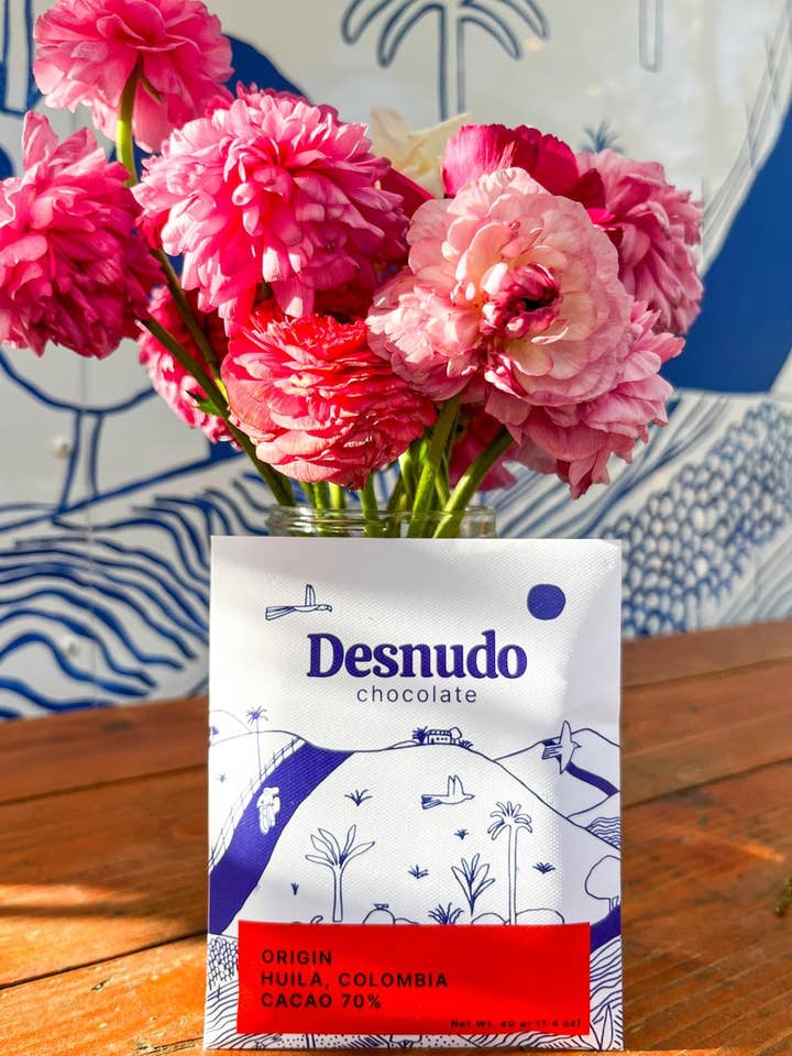 Desnudo Dark Chocolate Bar *Austin Only for wholesale by Desnudo Coffee