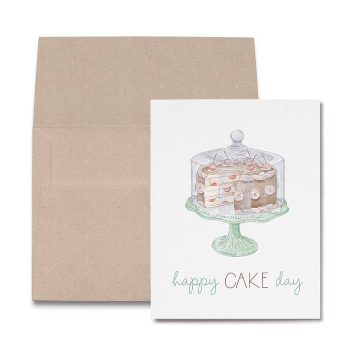 Carte de voeux Cake Day pour la vente par Nola Tawk